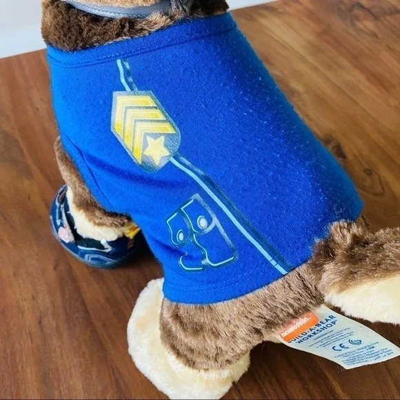 𝅺build a Bear BAB Workshop Paw Patrol Chase Plush 14" - Picture 7 of 7